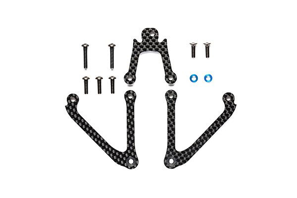 Tamiya TA07 Carbon Stiffeners (Front) ( THC 54788)