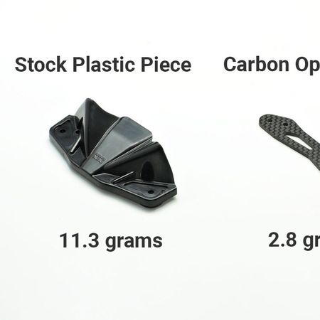 Tamiya TT-02 Carbon Bumper Support ( THC 54814)