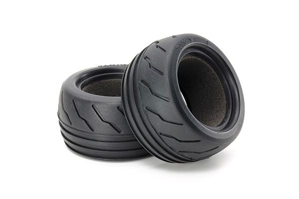 Tamiya T3-01 W Semi-Slick Tires R X 2 ( THC 54830)