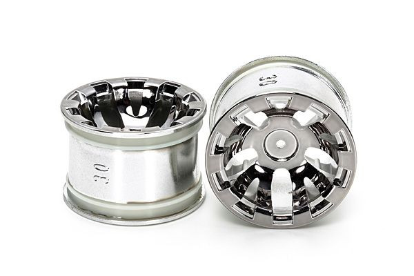 Tamiya T3-01 Chrome Whl 4 Wss Tire R ( THC 54831)