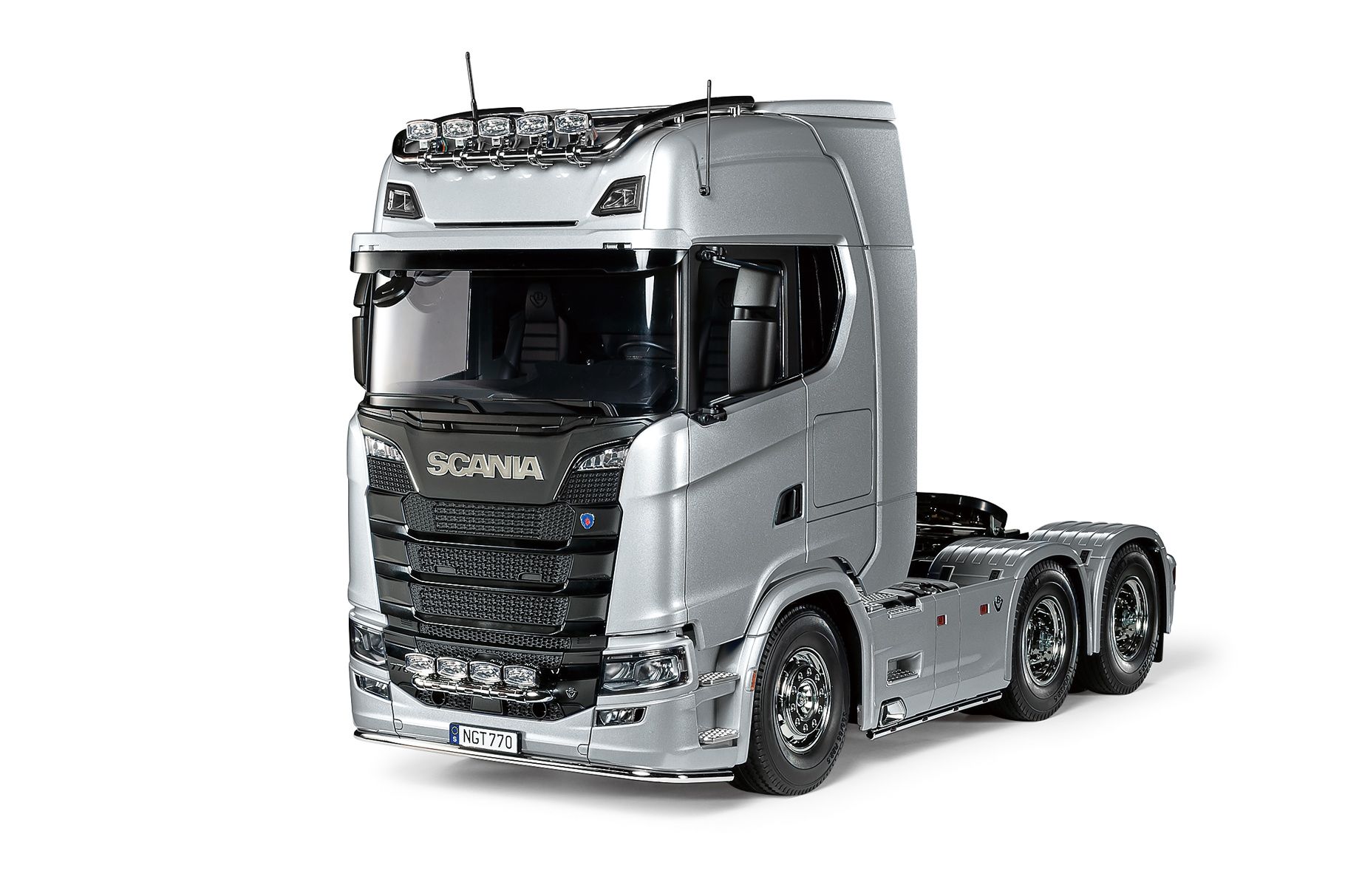 Tamiya Scania 770 S 6X4 Pre Painted Silver Body ( THC 56373)