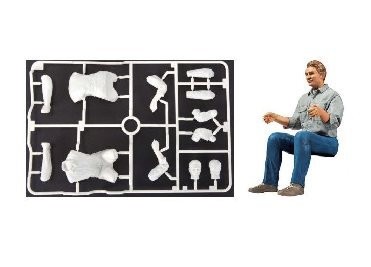 Tamiya Driver Figure For 1:14 Scale RC Trucks ( THC 56536)