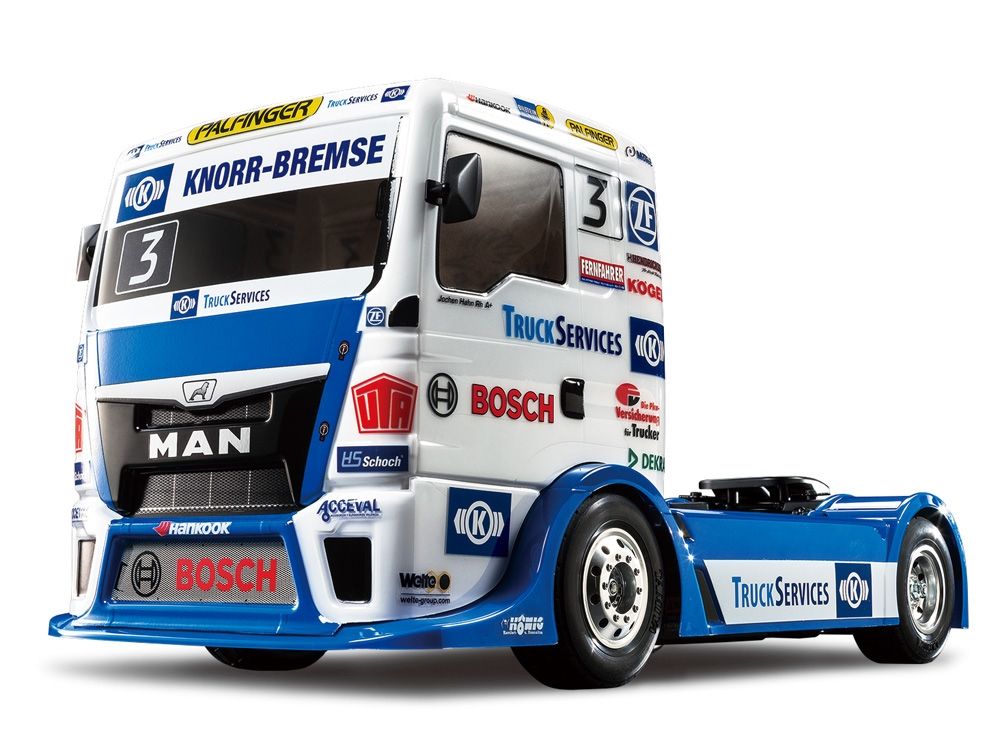Tamiya Team Hahn MAN TGS Race Truck TT-01E ( THC 58632)