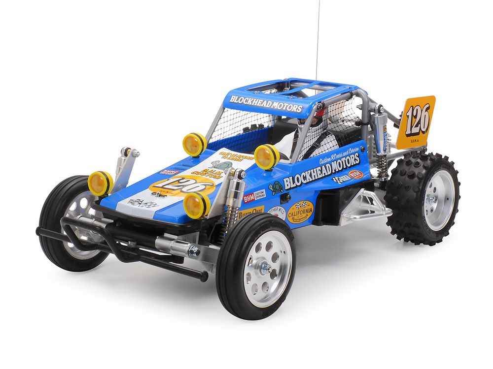Tamiya Wild One Off-Roader Blockhead Motors Livery (with Esc) ( THC 58695)