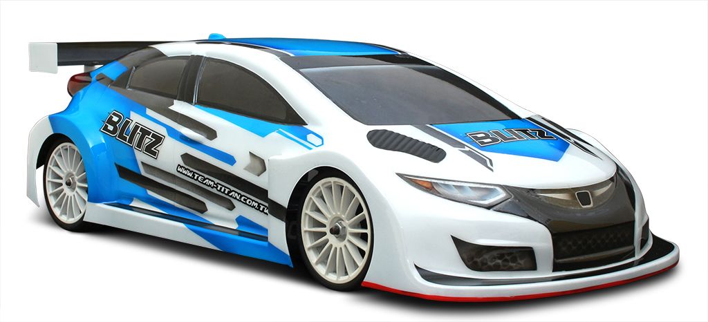 Blitz MK9 190mm Clear Body 0.5mm (Civic Replica) (60227-05)