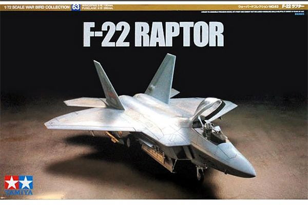 1/72 Tamiya F-22 RAPTOR ( THC 60763)