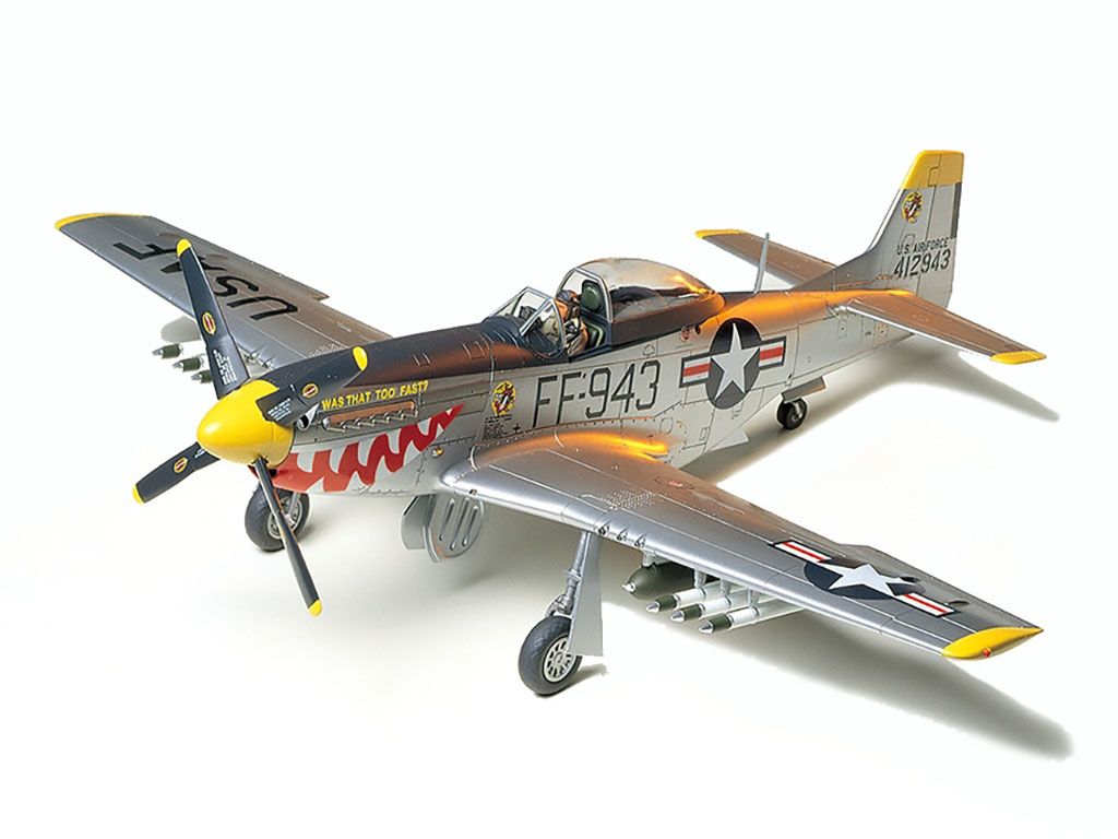1/48 Tamiya N.A. F-51D Mustang Korean War ( THC 61044)