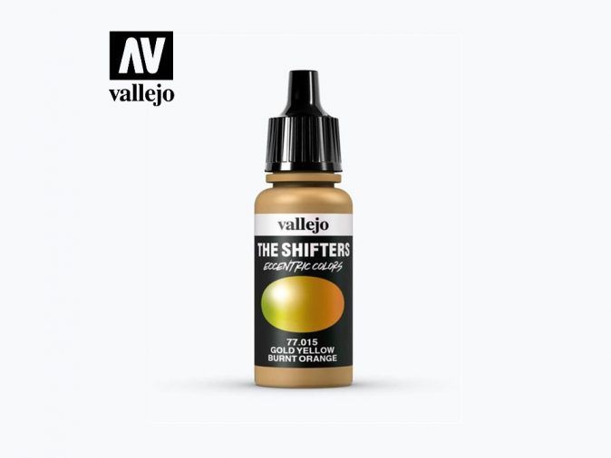 AV Vallejo Eccentric Colors - 17ml Gold Yellow Burnt Orange (VAL77015)