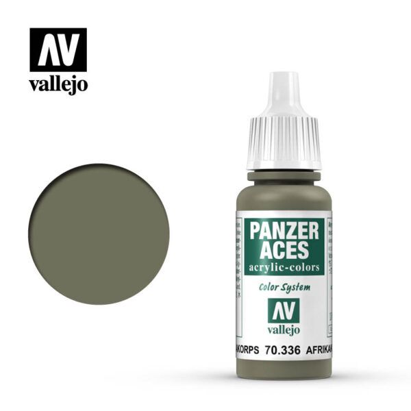 AV Vallejo Panzer Aces 17ml - Afrika Korps Tank Crew (VAL336)