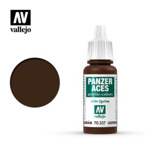 AV Vallejo Panzer Aces 17ml - Highlight German (Black) (VAL337)