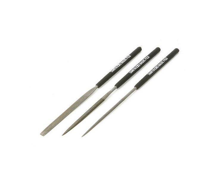Tamiya Basic File Set Smooth Double Cut ( THC 74104)