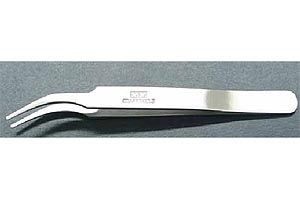 Tamiya HG Angled Tweezers - Round Tip ( THC 74108)