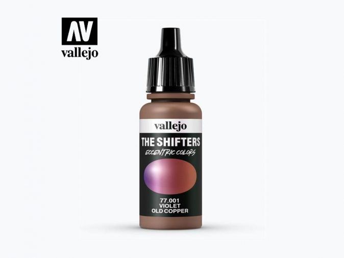 AV Vallejo Eccentric Colors - 17ml Violet Old Copper (VAL77001)
