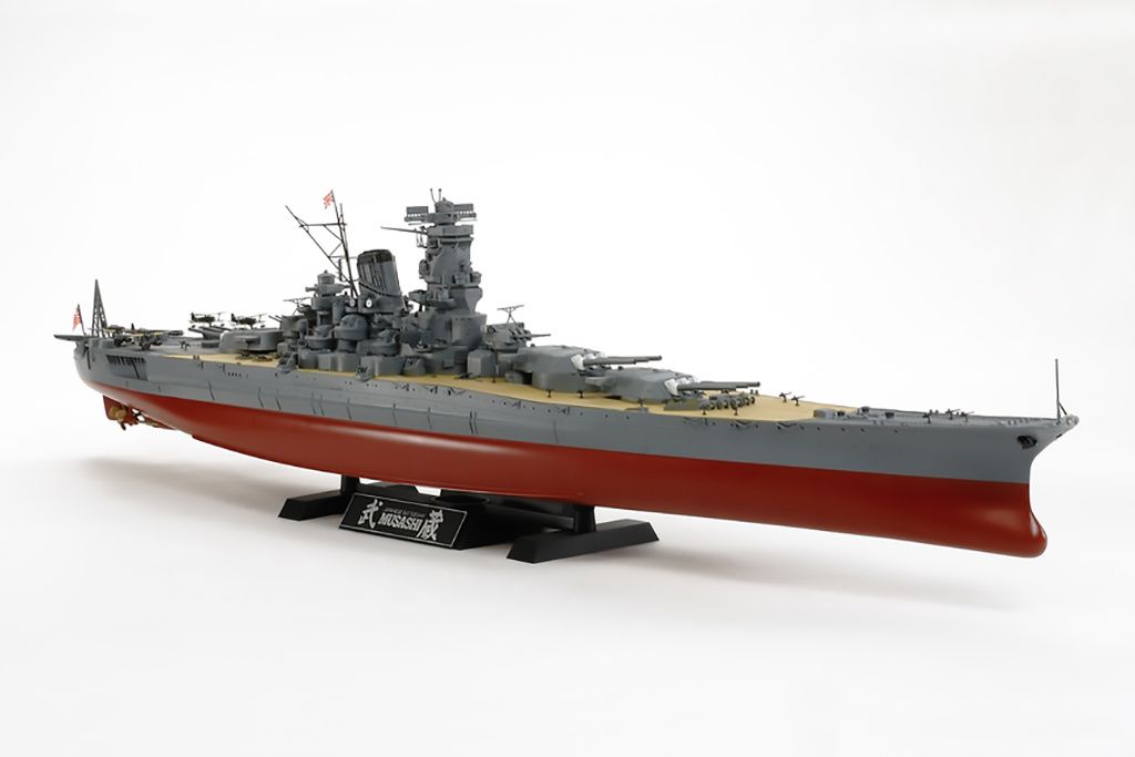 1/350 Tamiya Musashi [original moulds improved !] ( THC 78031)