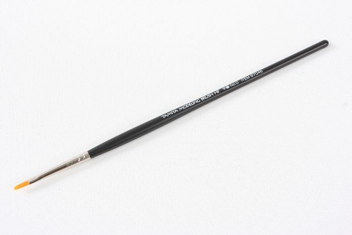 Tamiya High Finish Flat Brush NO.0 ( THC 87046)