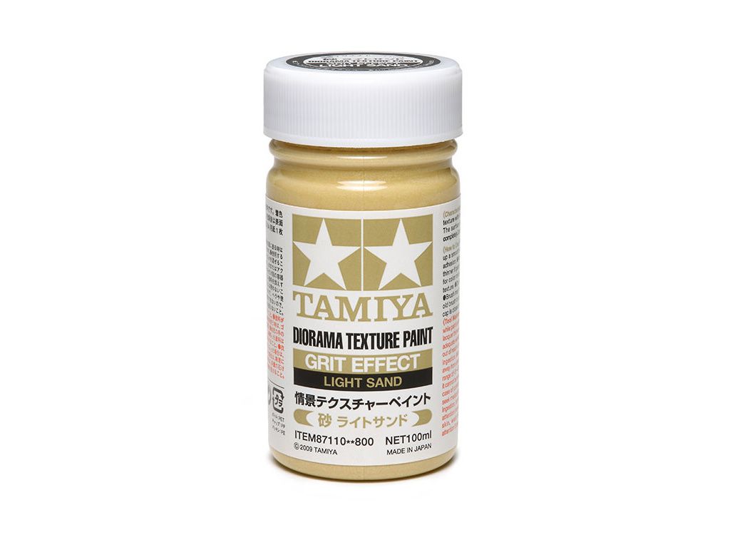 Tamiya Diorama Texture Paint - Grit Effect, Light Sand ( THC 87110)
