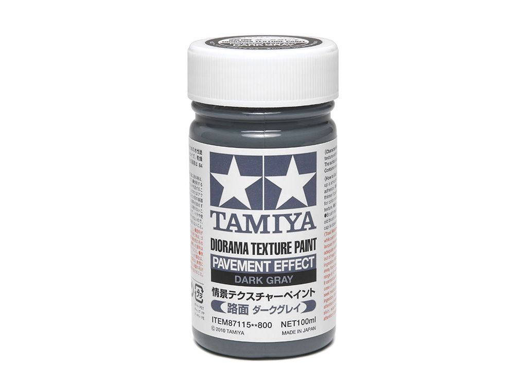 Tamiya Diorama Texture Paint - Pavement Effect, Dark Grey ( THC 87115)