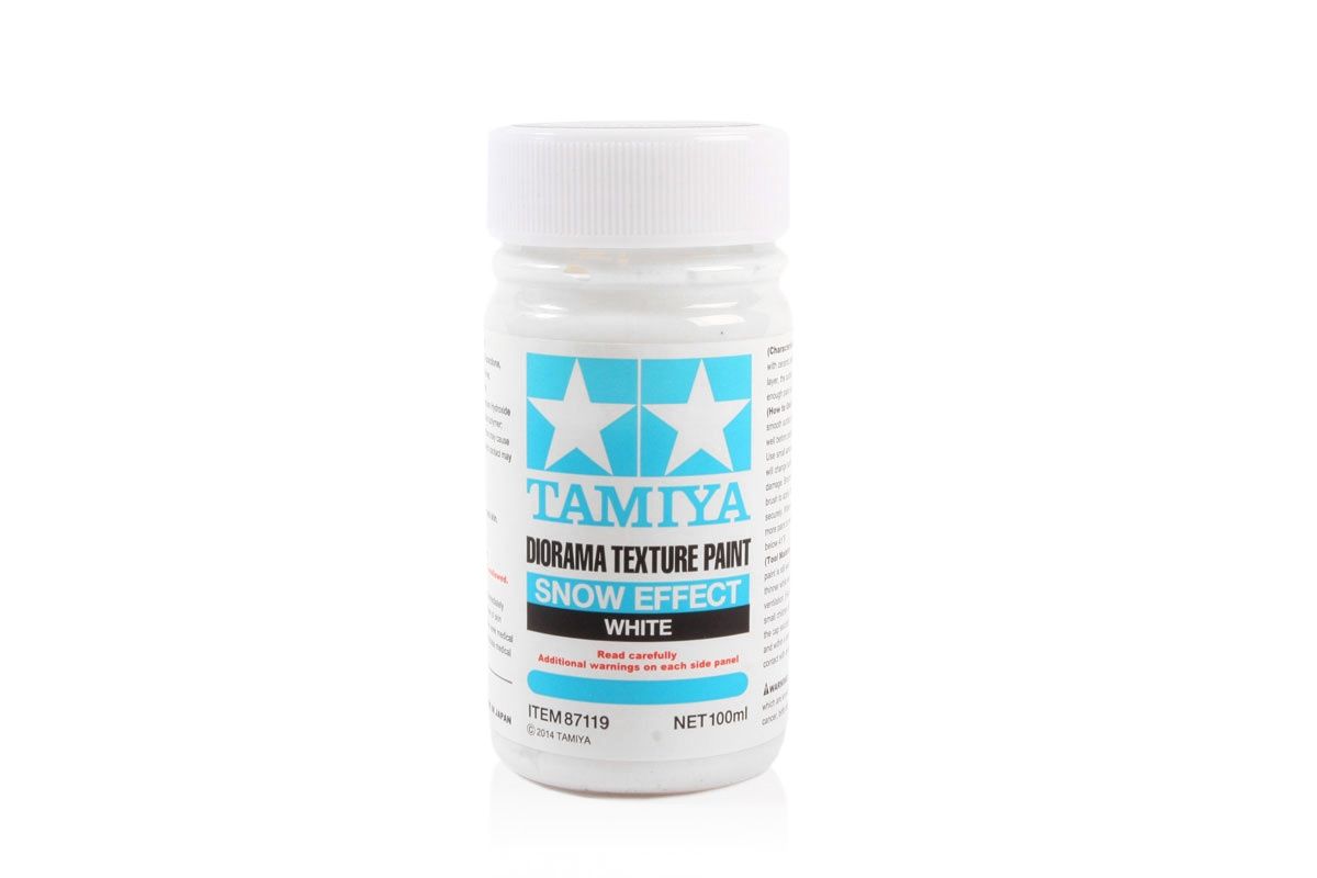 Tamiya Diorama Texture Paint - Snow Effect, White ( THC 87119)