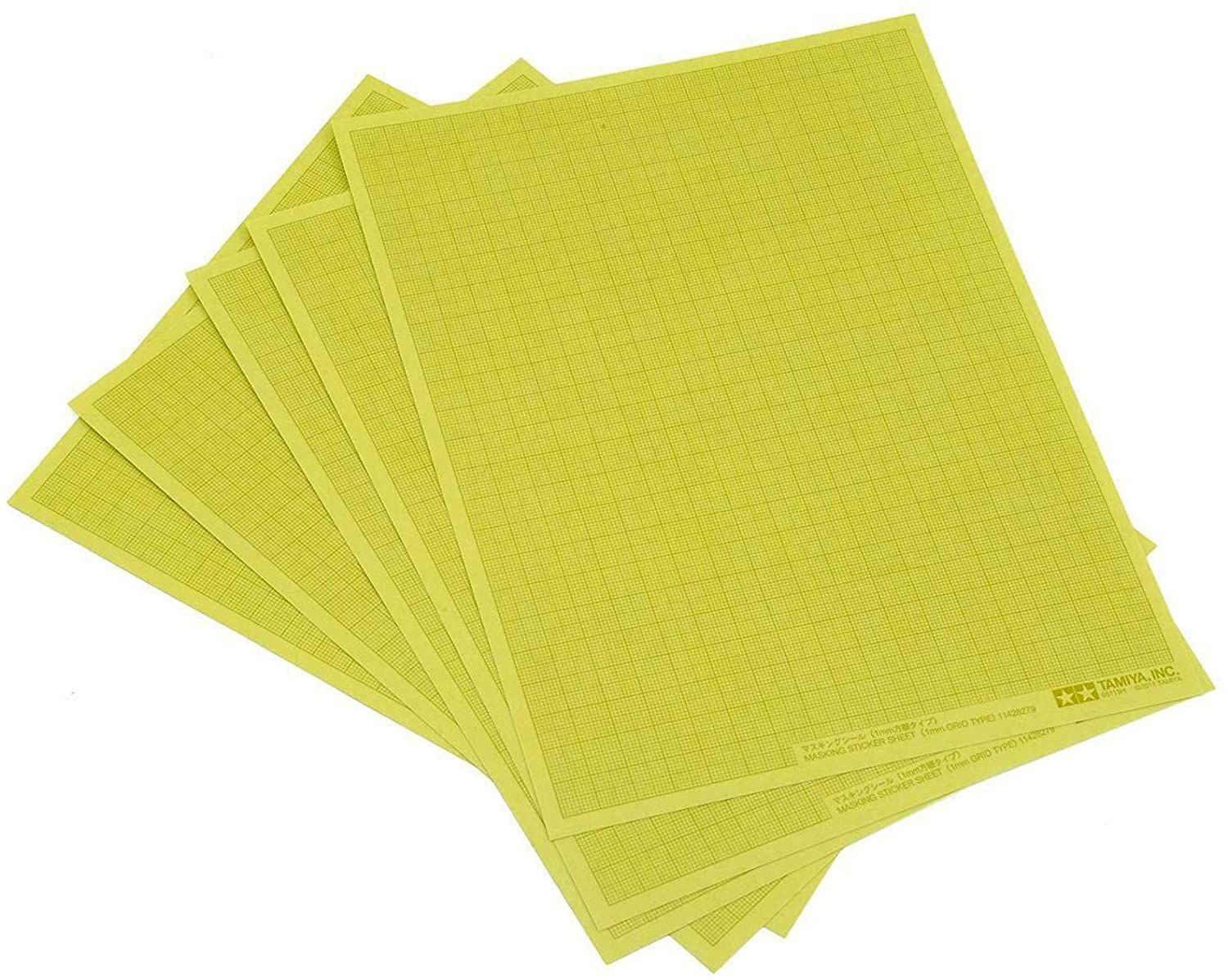 Tamiya Masking Sheet 1 mm Grid x 5 ( THC 87129)
