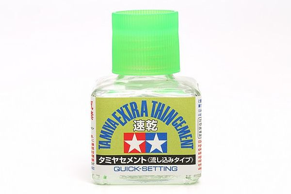 Tamiya Extra Thin Cement Quick Set 40ML ( THC 87182)