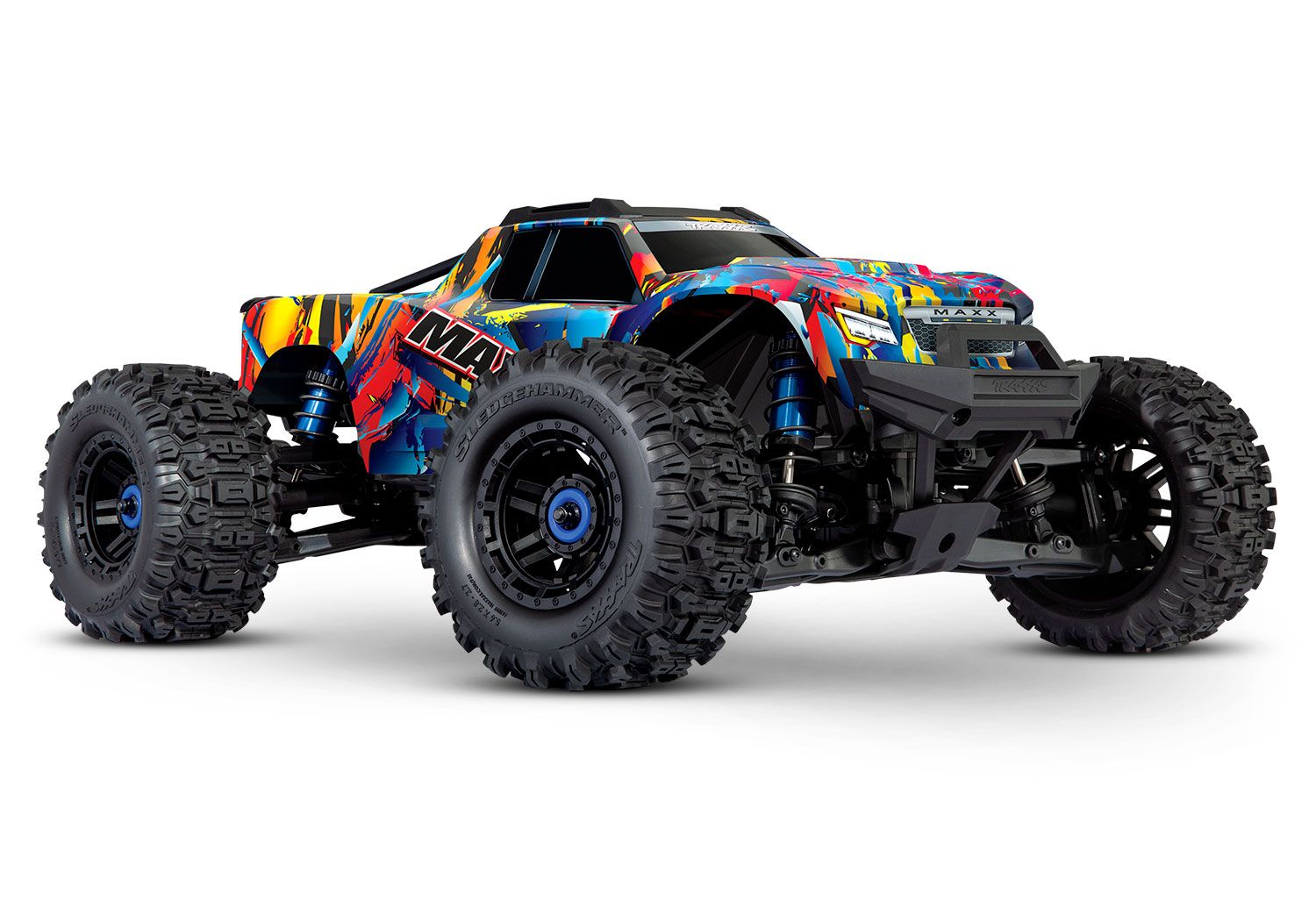 Traxxas WideMaxx Monster Truck Rock N Roll (TRX89086-4-RNR)