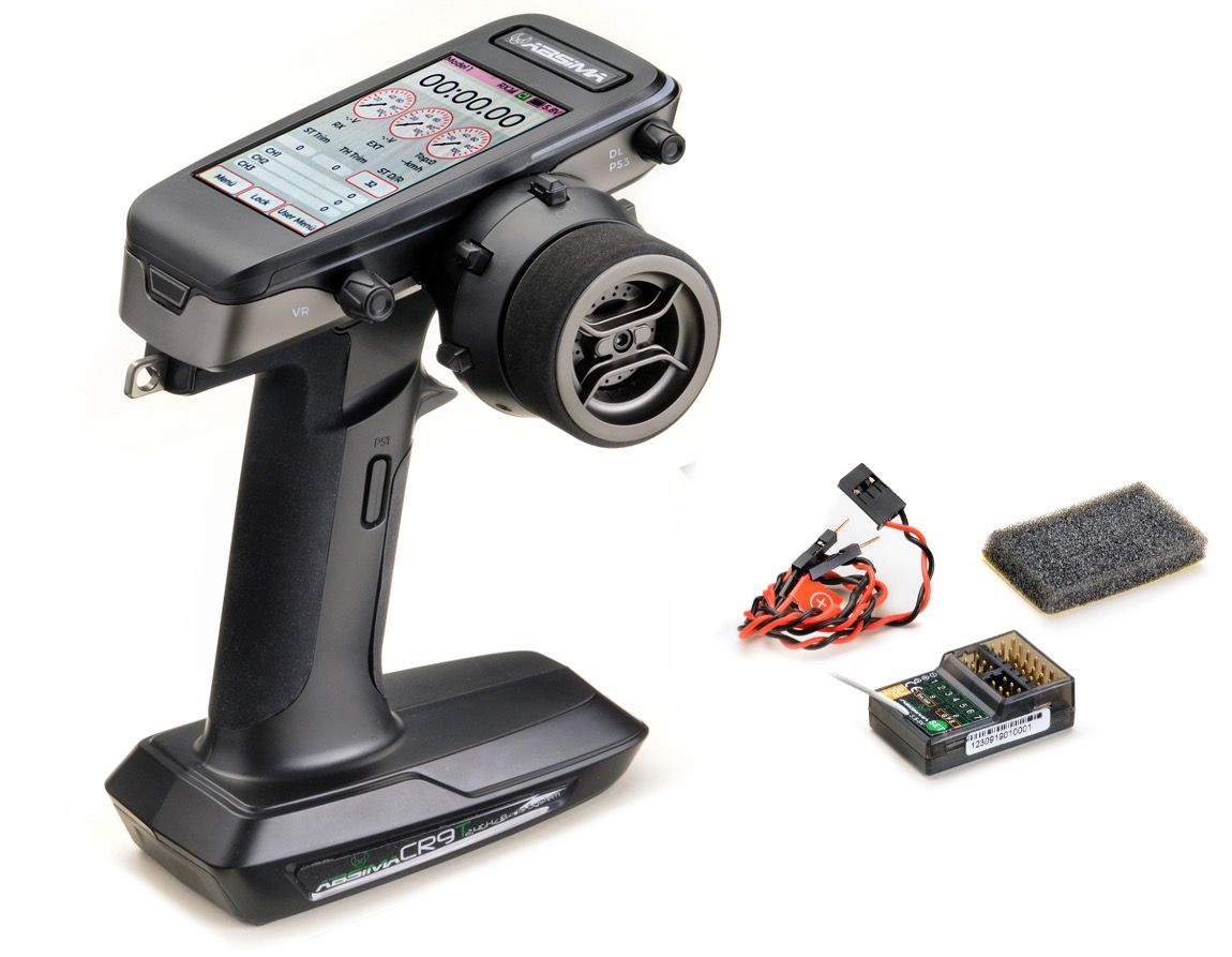 Absima CR9T 9-Channel 2.4GHz Radio System ( AB 2000012)