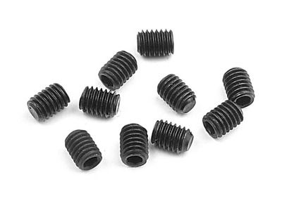 Xray Hex Screw Sb M3X4  (10) (XR901304)