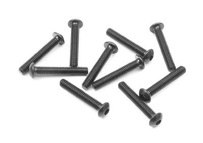 Xray Hex Screw Sh M3X18  (10) (XR902318)