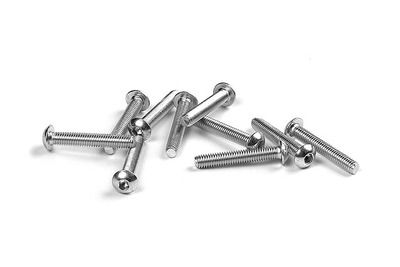 Xray Hex Screw Sh M3X18 - Left Thread  (10) (XR902319)
