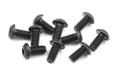 Xray Hex Screw Sh M4X8  (10) (XR902408)