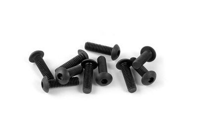 Xray Hex Screw Sh M4X14  (10) (XR902414)