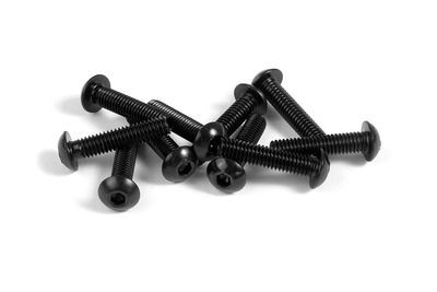Xray Hex Screw Sh M4X18  (10) (XR902418)