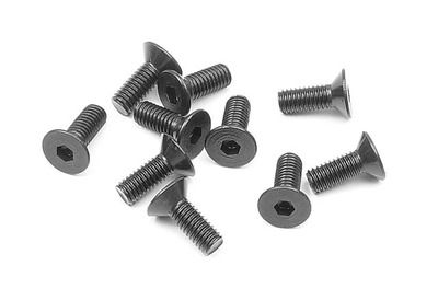 Xray Hex Screw Sfh M3X8  (10) (XR903308)