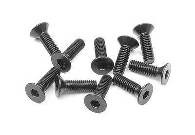 Xray Hex Screw Sfh M3X10  (10) (XR903310)