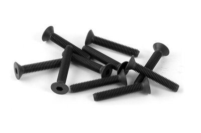 Xray Hex Screw Sfh M3X18  (10) (XR903318)