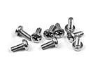 Xray Screw Phillips M2.5X6 - Stainless  (10) (XR907257)