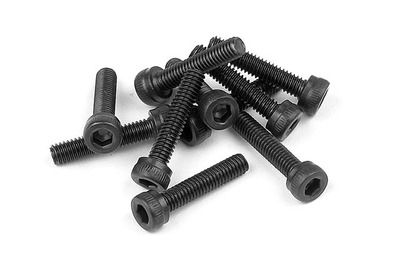 Xray Hex Screw Socket Head Cap M2.5X12  (10) (XR908262)