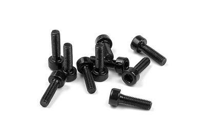 Xray Hex Screw Socket Head Cap M3X10  (10) (XR908310)