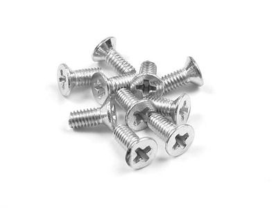Xray Screw Phillips M 2.5X6  (10) (XR910256)