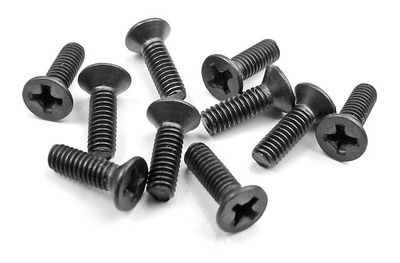 Xray Screw Phillips M 2.5X8  (10) (XR910258)