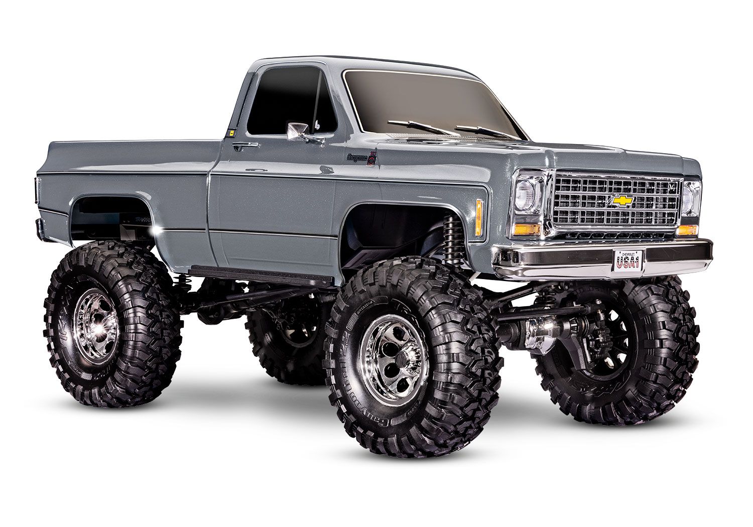 Traxxas TRX-4 1979 Chevrolet K10 High Trail Edition - Metallic Silver (TRX92056-4-SLVR)