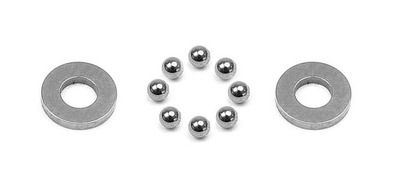 Xray Carbide Ball-Bearing Axial 2.5X5.4X0.8 (XR930125)