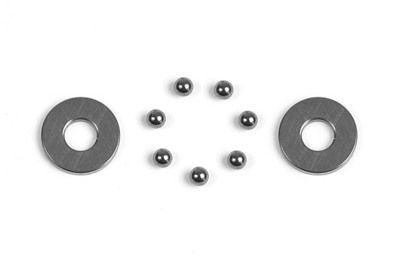 Xray Carbide Ball-Bearing Axial 2.8X6.5X0.8 (XR930128)