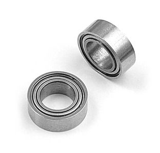 Xray Ball-Bearing 4X7X2.5 Steel Sealed - Oil (2) (XR930407)