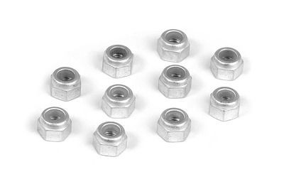 Xray Alu Nut M3  (10) (XR960031)