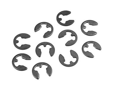 Xray E-Clip 4  (10) (XR965040)