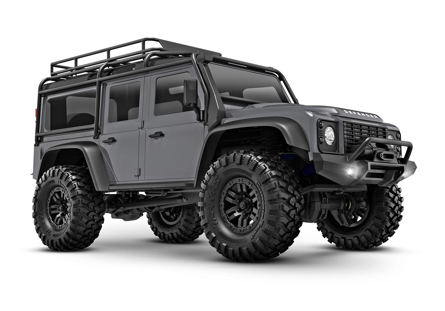 Traxxas TRX-4M Land Rover Defender 1:18 4X4 Trail Crawler Silver (TRX97054-1-SLVR)