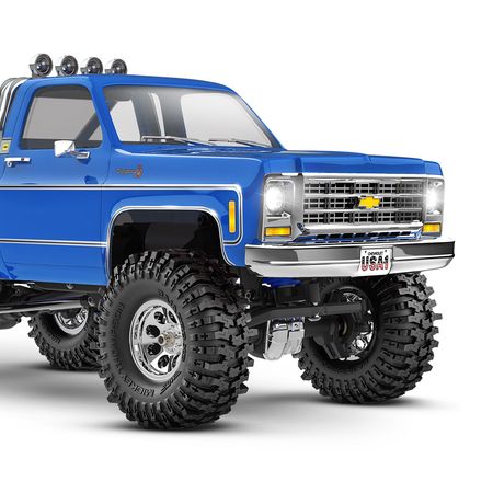 Traxxas TRX-4M Chevrolet 1979 K10 High 1:18 4X4 Trail Truck - Blue (TRX97064-1-BLUE)