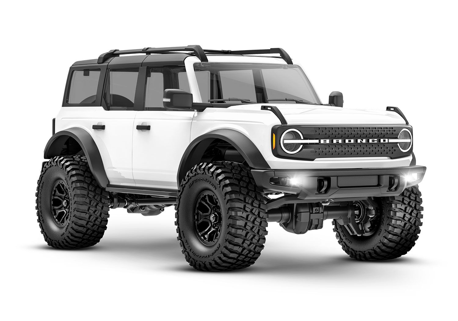 Traxxas TRX-4M 2021 Ford Bronco 1:18 4X4 Trail Crawler White (TRX97074-1-WHT)