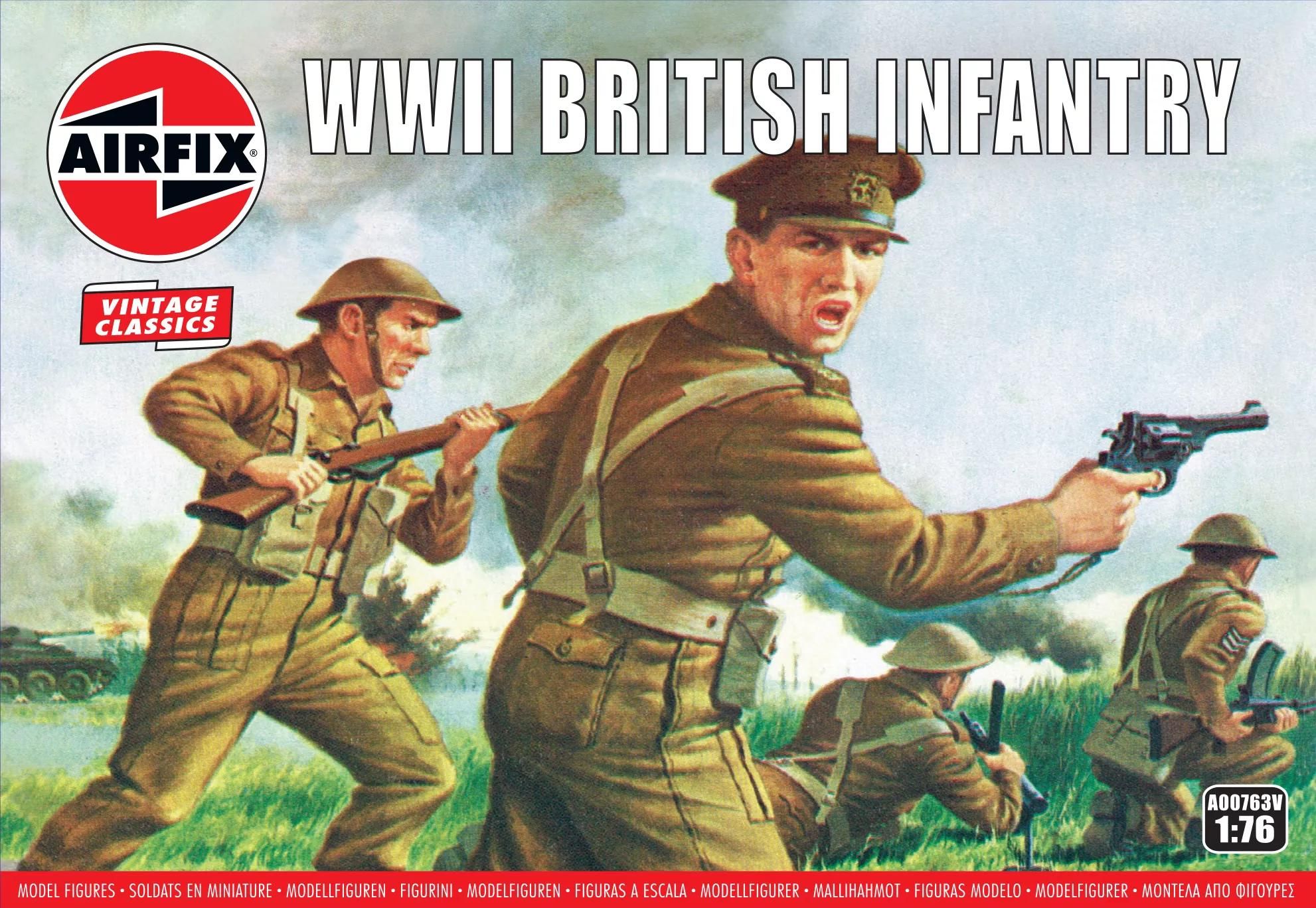 Airfix WWII British Infantry N. Europe (A00763V)